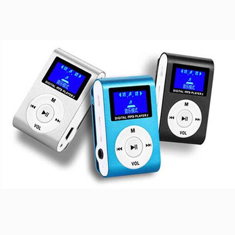 Screen Card Mp3 Card Clip Mp3 Metal Aluminum Housing Sports Mp3 eprolo