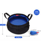 Fishing Basin Portable Travel Laundry Washbasin Foot Bag Bucket Outdoor Travel Basin eprolo