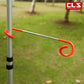 Outdoor Camping Tent Lamp Hook Bold Multi-Function Gas Lamp Hook S-Type Spiral Hook Double Pig Tail Hanger eprolo