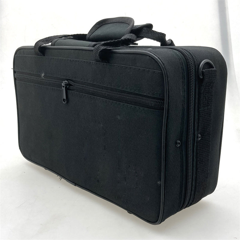 Portable Clarinet Case Bag Crossbody Black Pipe Cloth Box eprolo