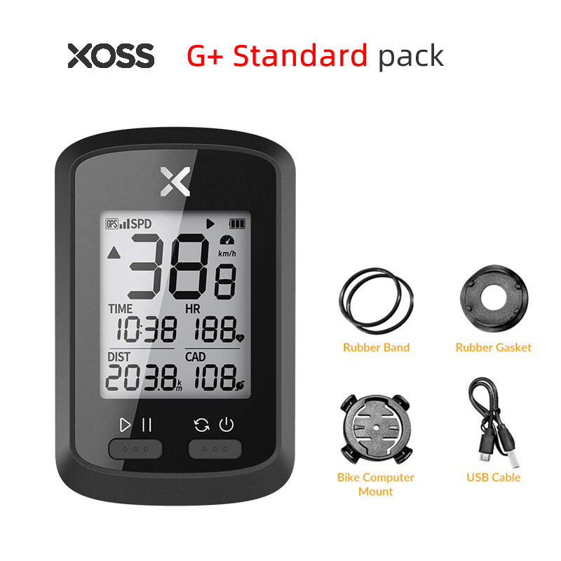 Walker XOSS G+ Cycling GPS Computer Small G Bicycle GPS Code Table Speedometer eprolo