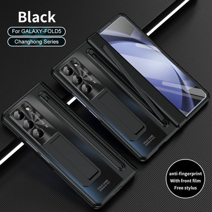 Suitable for Samsung Galaxy Z Fold6 mobile phone case shell film integrated bracket with stylus Z Fold5 anti-fall eprolo