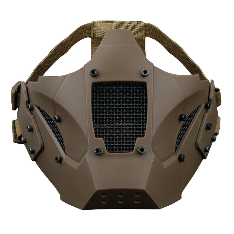 Tactical Airsoft Mask Outdoor Hunting Shooting Training Face Protective Mask Wargame Safety Half Face Mask eprolo