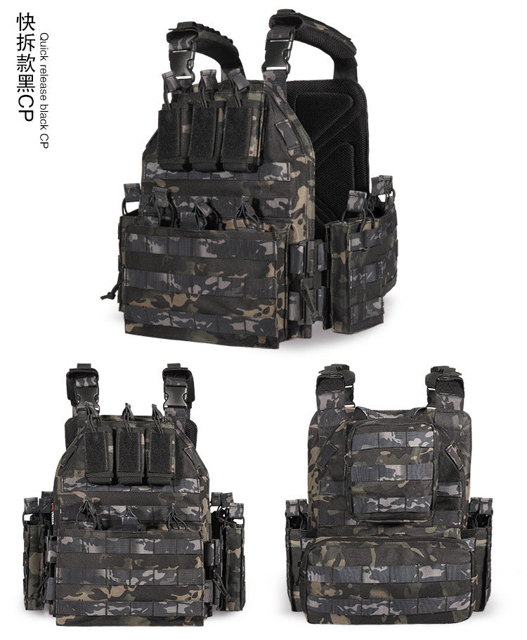 Outdoor Quick Dismantling Tactical Vest Outdoor Equipment 6094 Tactical Vest CS Training Equipment eprolo