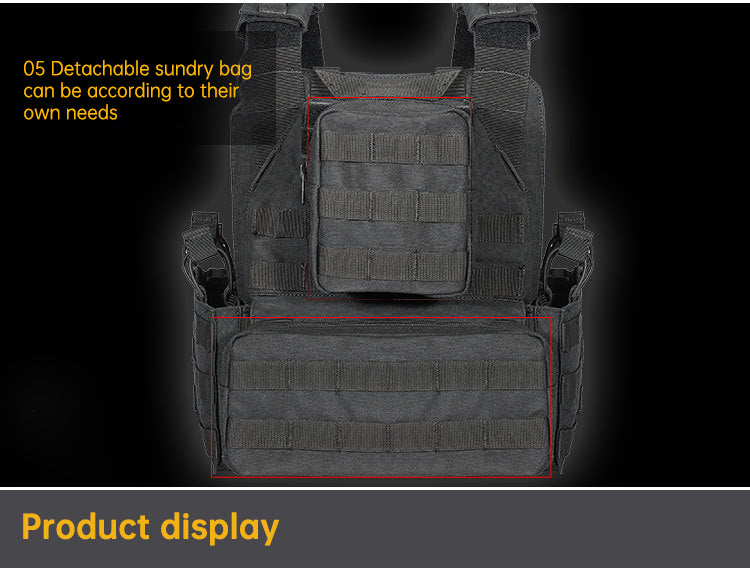 Outdoor Quick Dismantling Tactical Vest Outdoor Equipment 6094 Tactical Vest CS Training Equipment eprolo