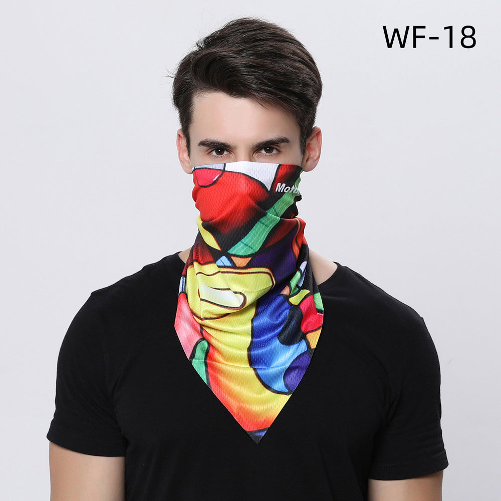 Cycling Headscarf Seamless Magic Triangle Scarf Men's And Women's Mountain Bike Equipment Variety Scarf Cycling Headgear Hat eprolo