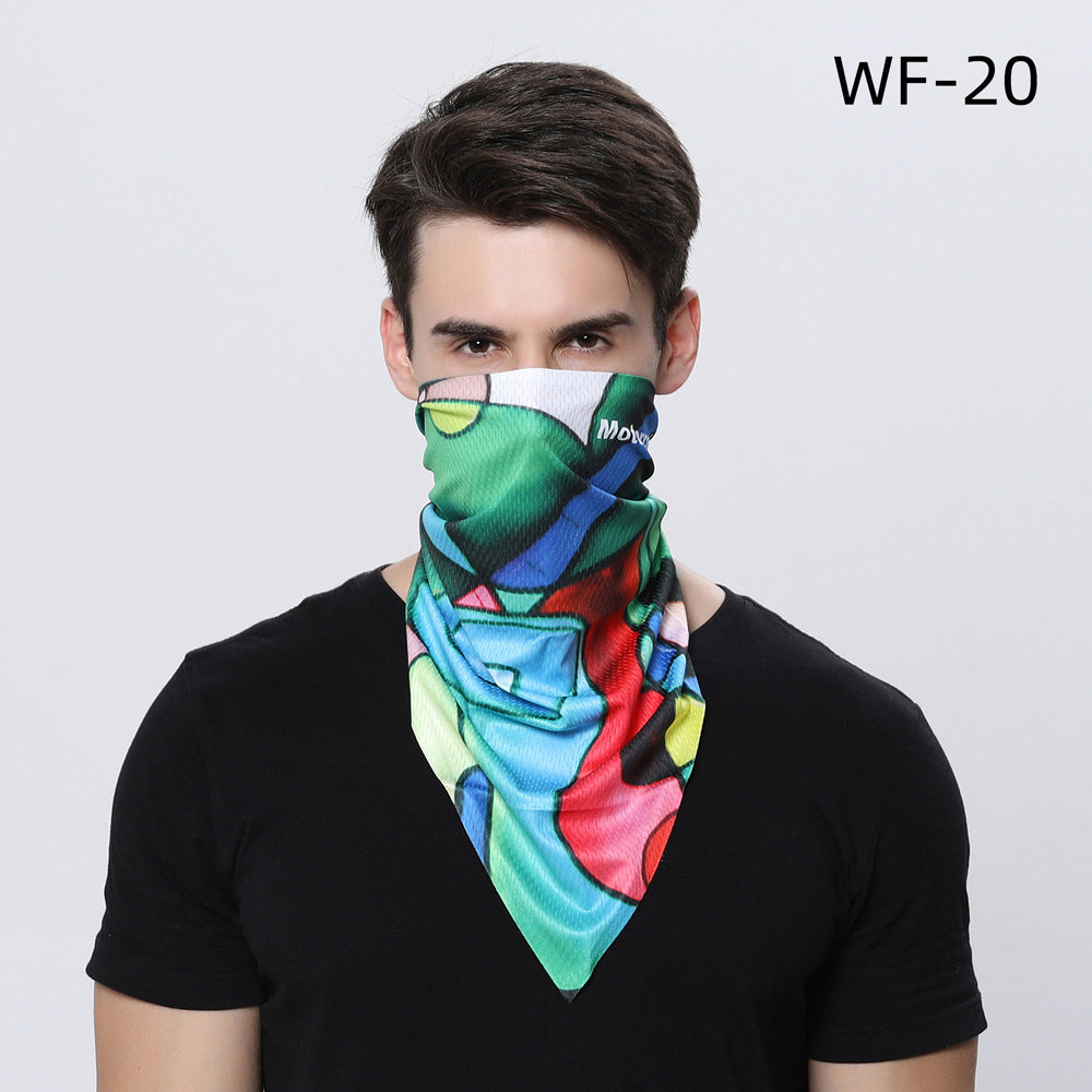 Cycling Headscarf Seamless Magic Triangle Scarf Men's And Women's Mountain Bike Equipment Variety Scarf Cycling Headgear eprolo