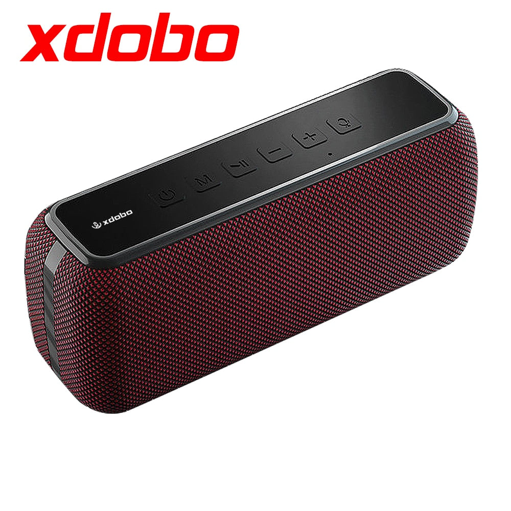 XDOBO X8 60W Portable Bluetooth Speakers Bass with Subwoofer Wireless IPX5 Waterproof TWS 15h Playing Time Voice Assistant Extra eprolo