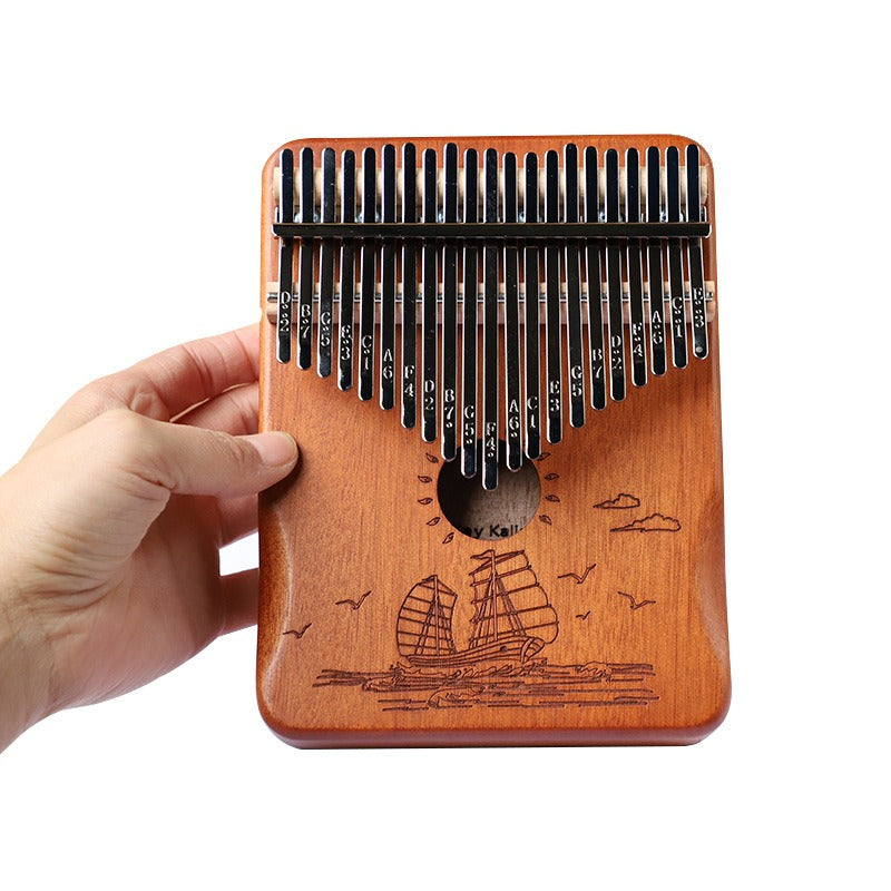 Thumb Piano Kalimba 21-Note Five-Finger Piano Girls Beginner Musical Instruments Kalimba Finger m Piano Authentic eprolo