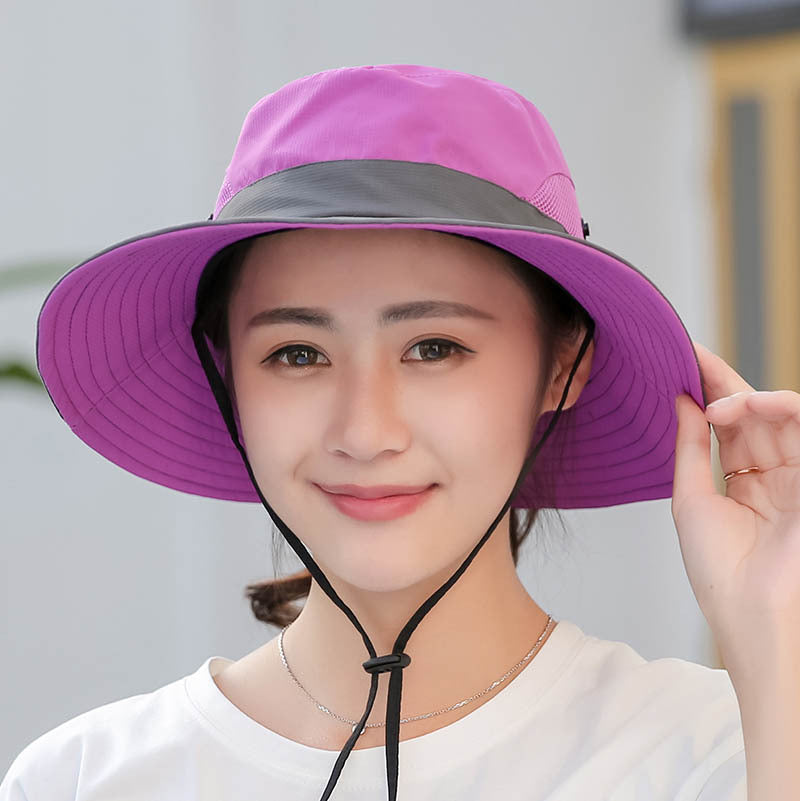 Couple Sun Hat Summer Men And Women Outdoor Sports Fisherman Hat Female Sun Hat Sun Hat Travel Mountaineering Travel Hat eprolo