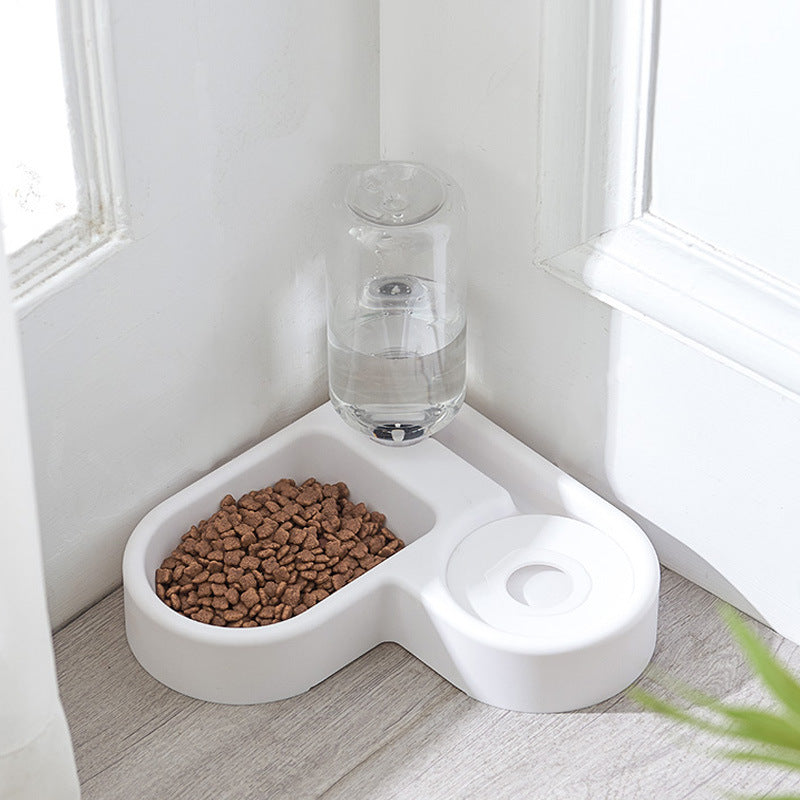 Pet bowls save space reduce flipping wet mouth cat bowls pet automatic water dispensers pet food bowls dog bowls eprolo