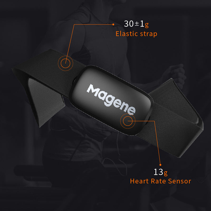 Magene McKing Heart Rate Belt Sensor Cycling Computer Heart Rate Monitor Heart Rate Waterproof Bluetooth ANT+ eprolo