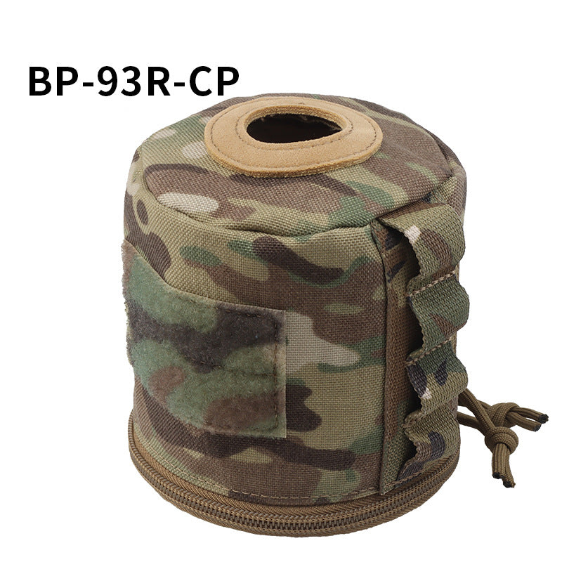 Military Fan Camouflage Roll Paper Outdoor Camping Storage Bag Molle Mounted Ribbon Paper Suction Paper Towel Cover eprolo