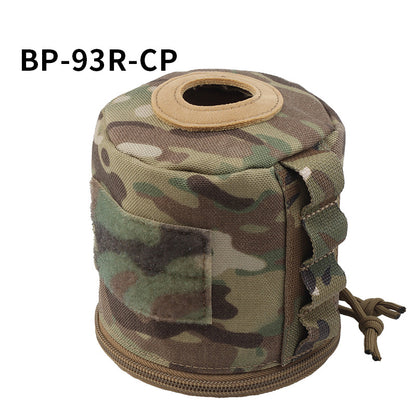 Military Fan Camouflage Roll Paper Outdoor Camping Storage Bag Molle Mounted Ribbon Paper Suction Paper Towel Cover eprolo