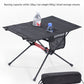 Ultra Light Folding Table Outdoor Camping Camping Car Portable Barbecue Picnic Cup Hole Mobile Phone Bag Small Table eprolo