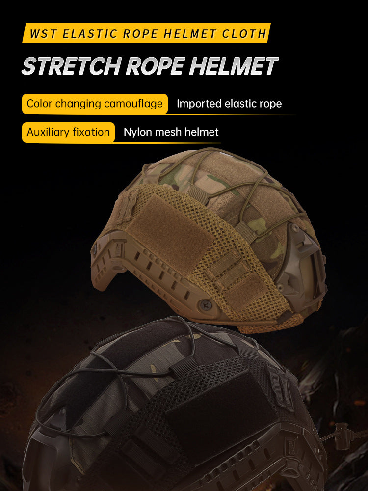 Tactical Multicam Helmet Cover for for Ops-Core FAST PJ Helmet Paintball Wargame Gear CS FAST Helmet Cover eprolo