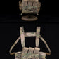 WoSporT can accommodate three 5.56 (or two 7.62) inner pockets with built-in function cover camouflage front panel eprolo