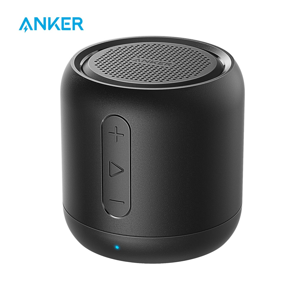 Anker Soundcore mini, Super-Portable Bluetooth Speaker with 15-Hour Playtime, 66-Foot Bluetooth Range, Enhanced Bass Microphone eprolo