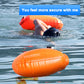 PVC  Inflatables Storage Swim Buoys Dry Bag Orange Floating Safety Swimming Buoy eprolo