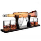 Crystal Glass AK47 Rifle Gun Whiskey Wine Glass Decanter With 4 Whiskey Glasses Set For Liquor,Whiskey,Vodka,Brandy eprolo