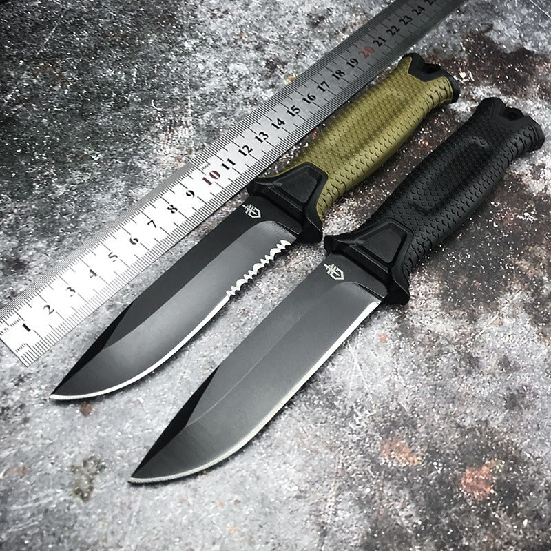 Goebel Infantry Outdoor Tactical Wilderness Survival Straight Knife Collection Of Self-Defense Carry Knives Outdoor Pocket Knife eprolo