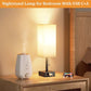 Linen 90 square desk lamp zipper switch three color temperature variable light A+C USB charging eprolo