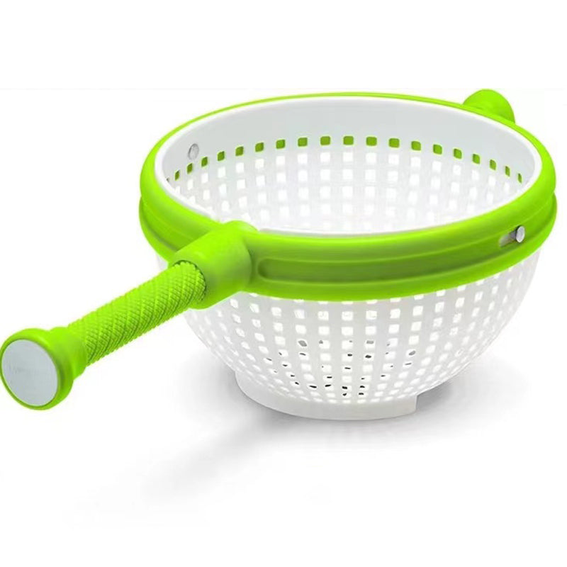 Salad Spinner Salad Rotator Kitchen Vegetable Rotator Vegetable Washing Dehydration Drain Basket eprolo