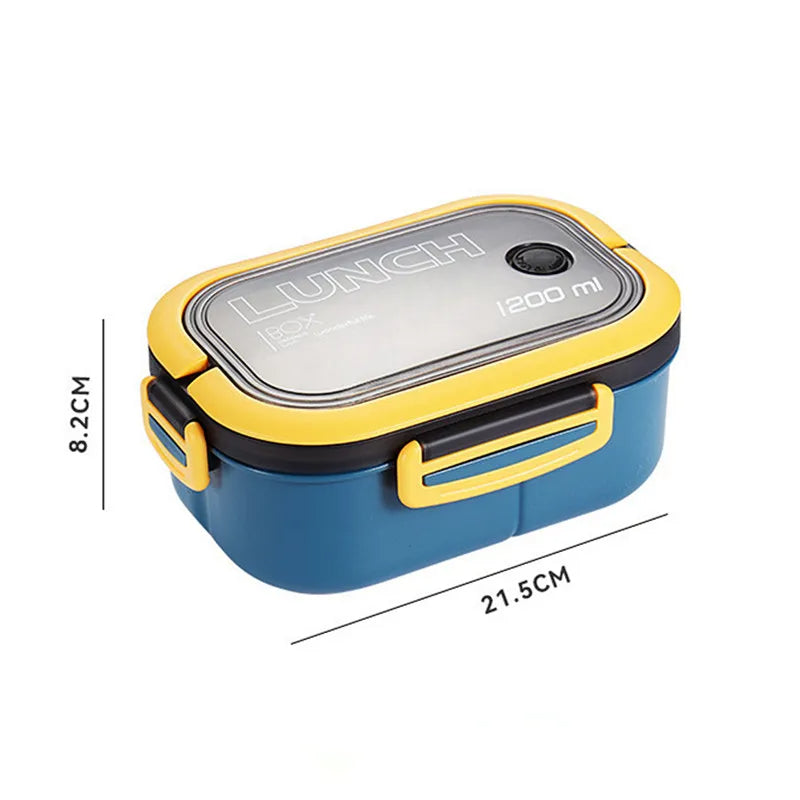 Lunch Box For Kids Compartments Microwae Bento Lunchbox Children Kid School Outdoor Camping Picnic Food Container Portable eprolo