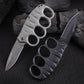 Outdoor Knife Stainless Steel Gloves Folding Knife Camping Defense Carry Knives Multifunctional Carbon Fiber Gloves Folding Knife