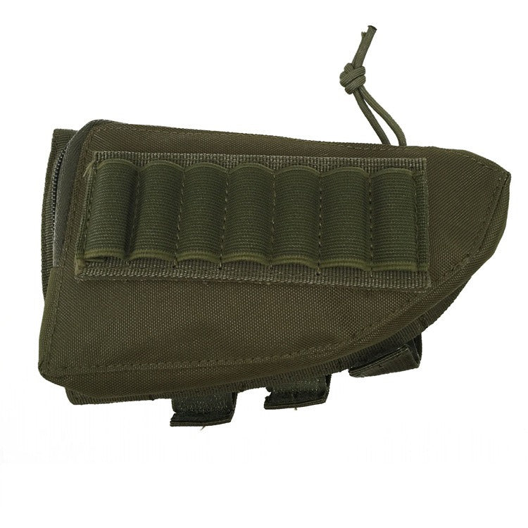 Hunting Pouch 7 Shells Butt Stock Shell Cartridge Holder Ammo Carrier Tactical Pouch eprolo