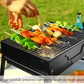 Barbecue Large Outdoor Barbecue Portable Charcoal Grill BBQ Barbecue Folding Barbecue Grill eprolo