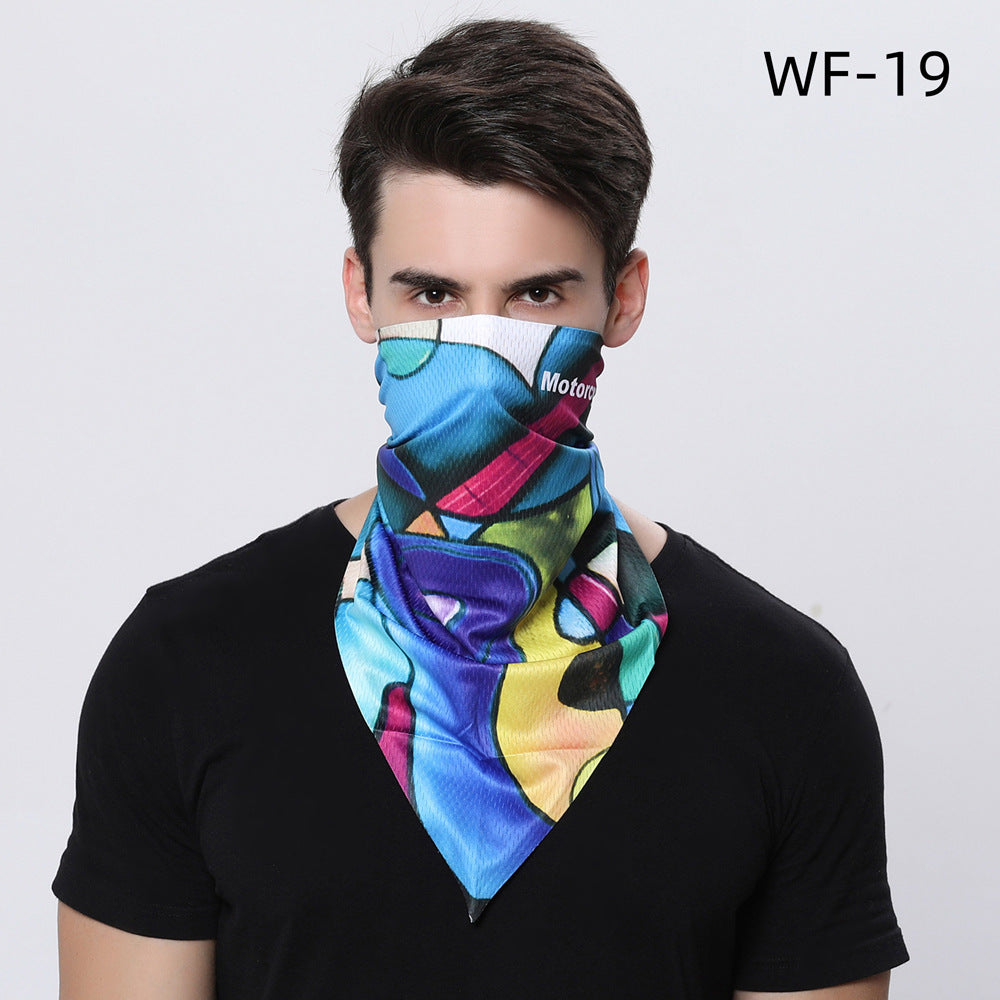 Cycling Headscarf Seamless Magic Triangle Scarf Men's And Women's Mountain Bike Equipment Variety Scarf Cycling Headgear Hat eprolo