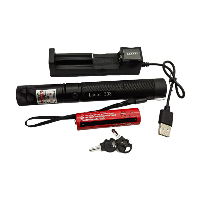 Laser303 red green laser flashlight full sky star laser pen laser light laser pointer indication eprolo