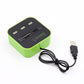 USB HUB Combo All In One USB 2.0 Micro SD High Speed Card Reader 3 Ports Adapter Connector For Tablet PC Computer Laptop eprolo