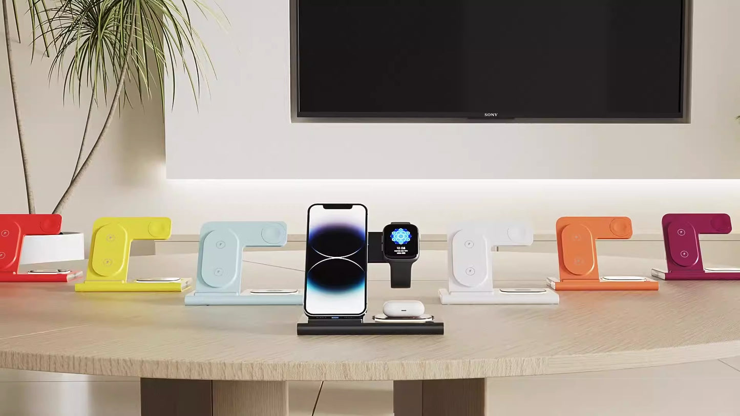 3 in 1 wireless charger supports fast charging and multifunctional wireless charging eprolo