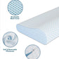 Ergonomic Contour Design Memory Foam Firm Ventilated Gel Foam Pillow for Side Sleepers eprolo