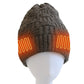 Knitted Thermal Cap Electric Heating Cap Outdoor Cold Proof Carbon Fiber Heating Cap eprolo