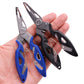 Fish Hook Pliers Small Fishing Pliers Luya Stainless Steel Mouth Fishing Horse Fishing Line Scissors Lengthened Opening eprolo