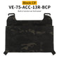 WoSporT can accommodate three 5.56 (or two 7.62) inner pockets with built-in function cover camouflage front panel eprolo