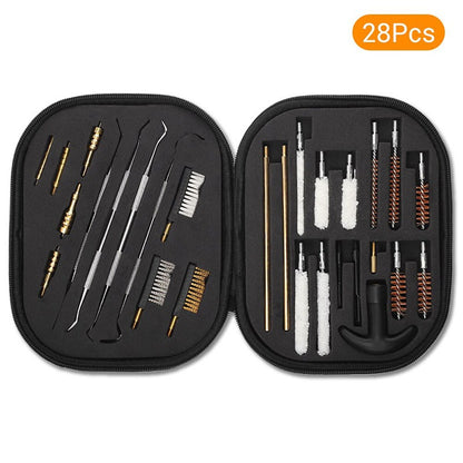 29-Piece Gun Brush Pipe Cleaning Tool Manufacturer Supplies Outdoor Tactical Supplies Gun Brush Set eprolo