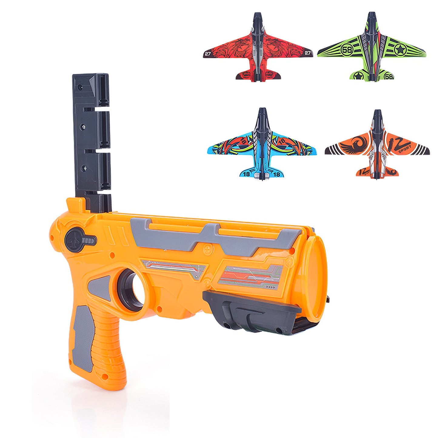 Catapult Plane Foam Air Battle One-Click Ejection Model Launchers Toy Glider Model Outdoors Toys for Children Kid And Adult eprolo