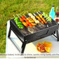 Barbecue Large Outdoor Barbecue Portable Charcoal Grill BBQ Barbecue Folding Barbecue Grill eprolo