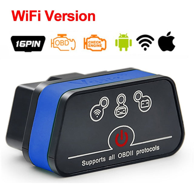 Vgate icar2 Bluetooth/Wifi OBD2 Diagnostic-tool ELM327 Bluetooth/wifi OBD 2 Scanner Mini ELM327 for android/PC/IOS Code Reader eprolo