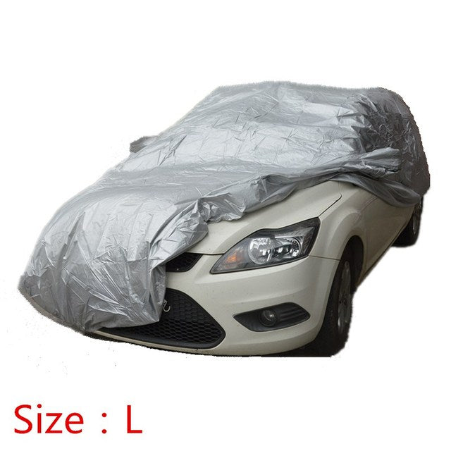 Car Covers Size S/M/L/XL SUV L/XL Indoor Outdoor Full Car Cover Sun UV Snow Dust Rain Resistant Protection eprolo