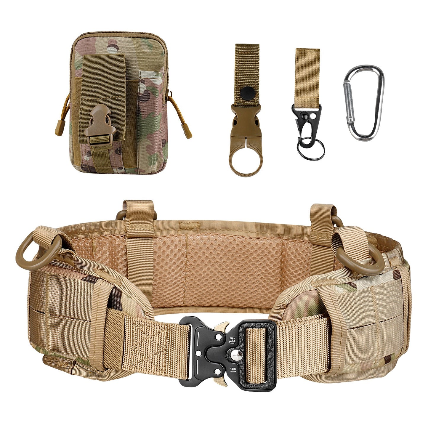 Multi Functional Quick Disassembly Tactical Belt Waist Cover Outdoor Training Cobra Belt Nylon Waist Belt Suit eprolo