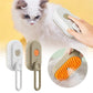 Cat Steam Brush Steamy Dog Brush 3 In 1 Electric Spray Cat Hair Brushes For Massage Pet Grooming Comb Hair Removal Combs Pet Pro eprolo