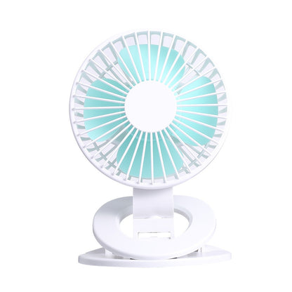 The New Clip Fan Mini Desktop USB Small Fan Dormitory Charging Car Home Gift Fan eprolo