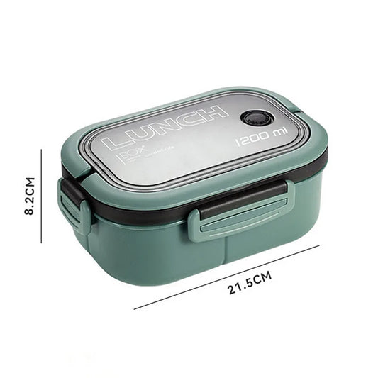 Lunch Box For Kids Compartments Microwae Bento Lunchbox Children Kid School Outdoor Camping Picnic Food Container Portable eprolo