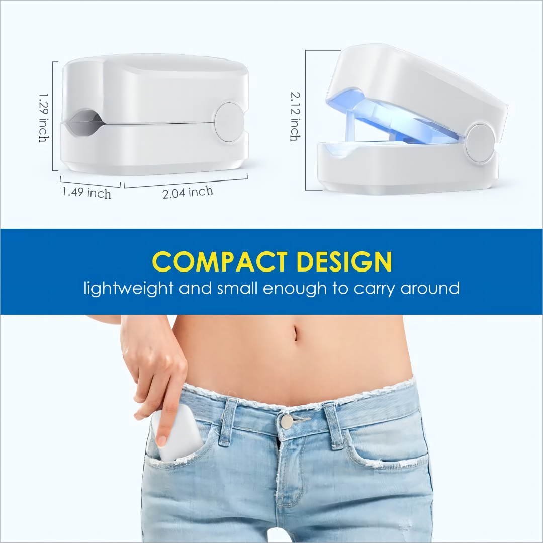 Portable onychomycosis auxiliary tool UV nail phototherapy lamp cleaning lamp fungus lamp eprolo