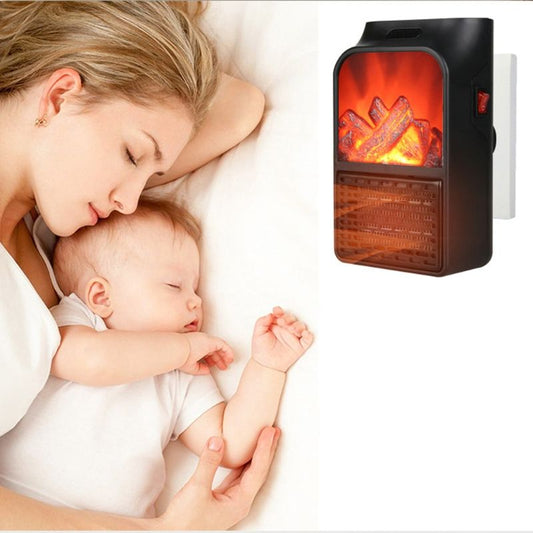 Flame Heater Household Portable Mini Heater Imitating Fire Speed Heat Multi-Function Heater eprolo